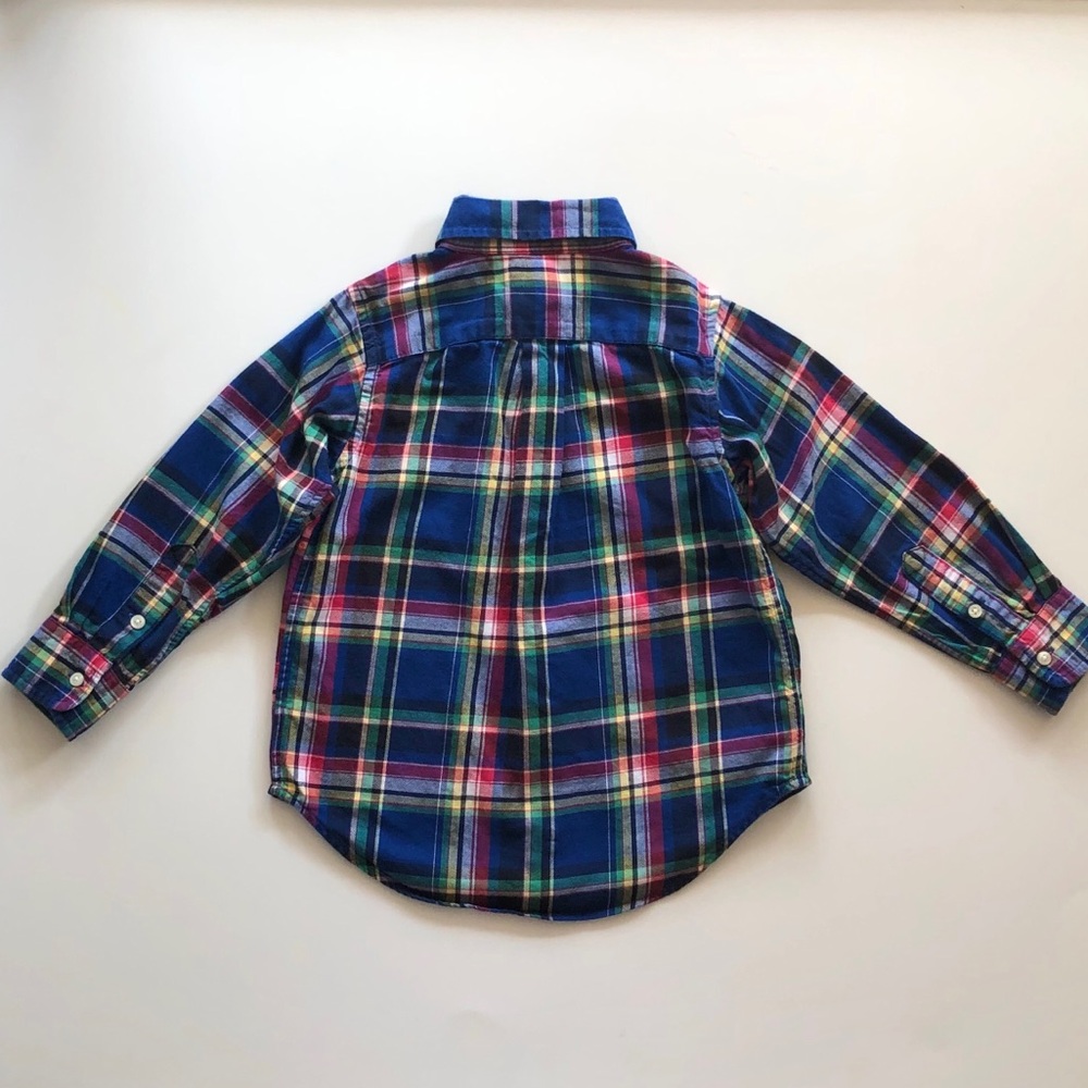 Ralph Lauren Boy’s Long Sleeve Button Up Shirt 3T - Picture 4 of 7